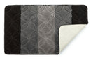 Halo - Tonal Stripe 2pc Bath set in Black