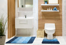 Halo - Tonal Stripe 2pc Bath set in Blue