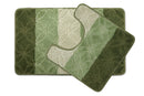 Halo - Tonal Stripe 2pc Bath set in Sage Green