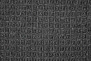 Honeycomb - Recycled Cotton Throw in Charcoal