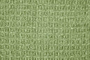 Honeycomb - Recycled Cotton Throw in Pistachio