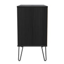 Harlequin 3 Drawer Chest in Black Ash - Ready Assembled