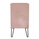 Harlequin 3 Drawer Chest in Kobe Pink - Ready Assembled