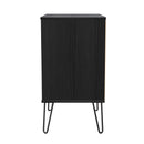 Harlequin 3 Drawer Chest in Black Ash - Ready Assembled