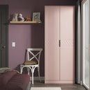 Harlequin Double Wardrobe in Kobe Pink - Ready Assembled