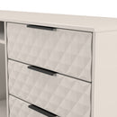 Harlequin 6 Drawer Sideboard in Kashmir Matt - Ready Assembled