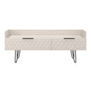 Harlequin 2 Drawer Coffee TV Unit in Kashmir Matt - Ready Assembled