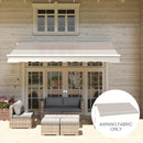 Outsunny Replacement Canopy for 3 x 2.5 m Awning (Fabric Only)