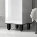HOMCOM Bathroom Cabinet with Adjustable Shelves, Double Doors and Drawer