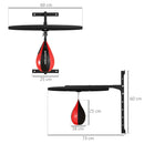 SPORTNOW Adjustable Speed Bag Platform, Wall Mount Punching Bag