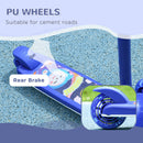 AIYAPLAY Kids 3 Wheel Scooter For 2-6 Years Old W/ Adjustable Height