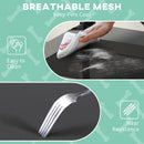 PawHut Cooling Raised Dog Bed w/ Breathable Mesh, Light Grey