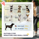 PawHut Pet Stroller for XS and S Dogs w/ Rain Cover