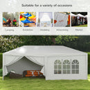 Outsunny 6 x 3(m) Outdoor Gazebo Canopy Party Tent with 6 Removable Side Walls
