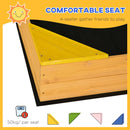 Outsunny Children's Wooden Sand Pit