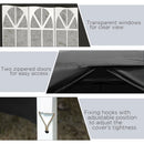 Outsunny  Gazebo 3m x 3m - Black