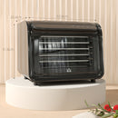 HOMCOM Food Dehydrator with 6 Stainless Steel Tray, for Fruit, Meat