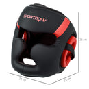 SPORTNOW Boxing Headguard w/ Adjustable Strap for Sparring Kickboxing