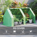 Outsunny Mini Greenhouse 180 x 90 x 90 cm - Green