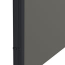 Outsunny Side Awning Retractable, Privacy Screen, 400x160cm