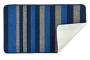 Jersey - Contrast Stripe 2pc Bath set in Blue