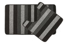 Jersey - Contrast Stripe 2pc Bath set in Grey