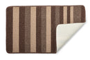 Jersey - Contrast Stripe 2pc Bath set in Taupe