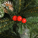 HOMCOM Christmas Time 5FT Artificial Snow Dipped Christmas Tree