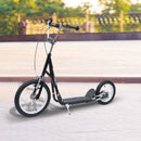 HOMCOM Stunt Scooter with 16" Wheels - Black