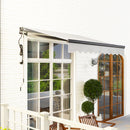 Outsunny 2.5 x 2m Electric Retractable Awning w/ Aluminium Frame