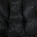 Outsunny Rattan Leisure Chair w/ Cushion, Garden Egg Chair with Headrest