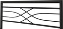 KELLY 4'6" DOUBLE BED - BLACK