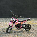 AIYAPLAY 24V Battery Powered Ride On Motorcycle With Rear Suspension