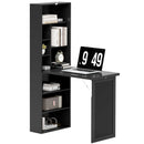 HOMCOM Convertible Desk with Blackboard Multi-function Workstation