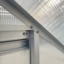 Outsunny Greenhouse Polytunnel 6 x 4 ft - Clear