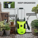 Outsunny 1800W Power Washer 150 Bar Pressure With Adjustable Nozzle
