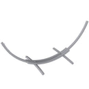 Outsunny 3(m) Wooden Hammock Stand for Garden, Patio, Grey
