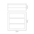 Alderley  Square Wall Lamp with 1 Light - Stainless Steel
