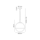 Millport Pendant Light -  Black