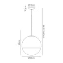 Millport Pendant Light with 1 Light - Black