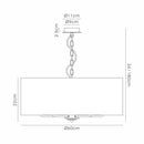 Banham  Pendant Light with 5 Lights  Gold &  Black