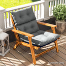 Outsunny Adirondack Chair Cushion Rocking Chair Cushion w/ Ties