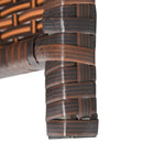 Outsunny Rattan Dining Set 10 Seater - Brown