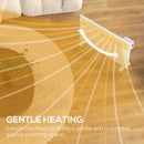 HOMCOM White 2000W Panel Heater, Low Energy Electric Heater For Home