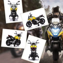 AIYAPLAY Honda Licensed 12V Kids Electric Motorbike W/ Music Headlights