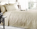 Mafalda - Cotton Rich Jacquard Pillow Sham in Cream