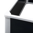 Outsunny Garden Raised Bed 120x90x30 cm - Grey