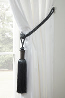 Midnight Tieback in Charcoal