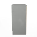 Milan 1 Drawer 2 Door Sideboard in Dusk Grey - Ready Assembled