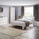 Manhattan Bed King 150cm White